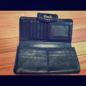 Black Coach Wallet